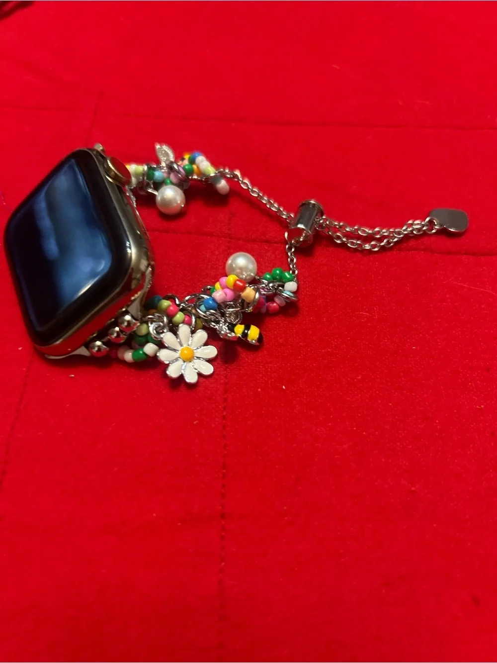 AD ONLY Colorful bag Charms,Key chain, phone charm. I Watch Bands